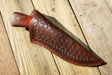 Custom Leather Knife Sheath.  Large 7 7/8