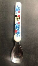 Vintage Evenflo Disney Stainless Steel Spoon / Mickey Mouse / 5 1/4