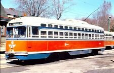 Trolley 1978 35MM Slide Philadelphia Septa # 2733 at Darby Terminal picture