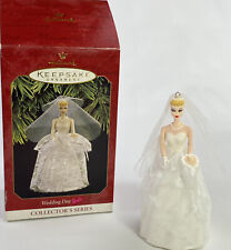Hallmark Keepsake Christmas Ornament 1997 Barbie Wedding Day 4th in Series picture