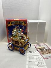 Rare 1992 Enesco Working For Peanuts Circus Wagon With Box Read Description ￼ picture