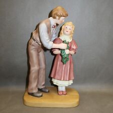 Enesco Treasured Memories Thanks Daddy Holiday Christmas Statue Porcelain picture