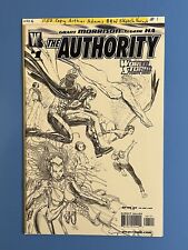 AUTHORITY #1 WILDSTORM 2006 RARE 1:50 ARTHUR ADAMS B&W SKETCH VARIANT COVER HTF picture