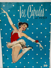 Vintage 1953 Ice Capades Program Skating, Land of Lollipops, Ice Capades Waltz picture