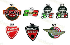 Ducati Motorcycle Racing Italian Biker Patch Iron Sew On Jeans Jacket Leather picture