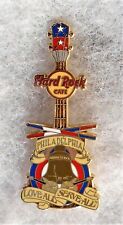 HARD ROCK CAFE PHILADELPHIA V8 CITY TEE GUITAR SERIES LIBERTY BELL PIN # 54711 picture