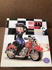 Betty Boop On Motorcycle Ceramic Cookie Jar Vintage Hand Painted picture