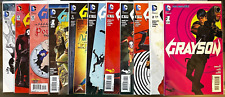 Grayson #1-6, 11, 14, 15, 18 Annuals 1  New 52 2014 DC Lot set Seeley, Nightwing picture