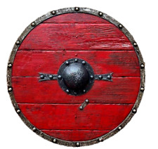 Medieval Ragnar Lothbrok Authentic Battleworn Viking Shield The Last Kingdom picture