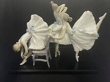 Signed Lladro 8476 Backstage Ballet Limited Edition 3 Ballerinas Figurine picture