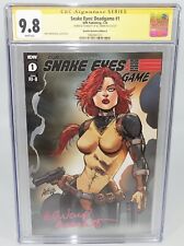 SIGNED SNACK EYES:DEADGAME #1 SIGNED BY B.J.WARD picture