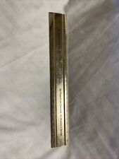Advertising Ruler Metal The Perolin company Inc. Since 1904 picture
