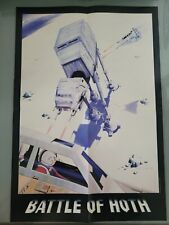 STAR WARS THE BATTLE OF HOTH POSTER 14x20 1996 INSIDER NEW UNUSED picture