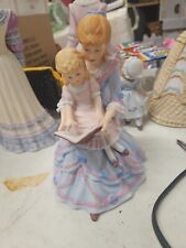 Lenox * Story Time * Figurine Lady Mother Girl Child / Porcelain * 6.5” Statue picture