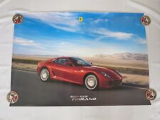Poster Ferrari 599 GTB Fiorano Red Car Automotive Art Decor picture