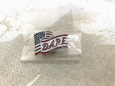 Vintage DARE LAPD D.A.R.E. American Flag Pin NOS picture
