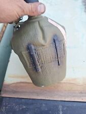 Jim Beam Army US Military Green Canteen Decanter Empty liquor bottle picture