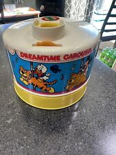 1988 Vintage Disney Dreamtime Musical Carousel Light Projector w/two discs picture