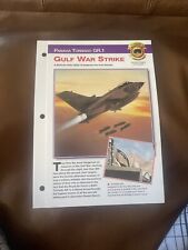 Vintage Adventures in Flight No. 9 Gulf War Strike Panavia Tornado GR-1 Fighter  picture
