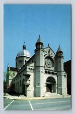 Wheeling WV-West Virginia, St Joseph Cathedral, Antique Vintage Postcard picture