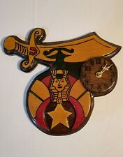 Shriners Clock Vintage Rare 1980s Time Design  picture
