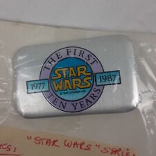 Star Wars Pin The First Ten Years 1977 - 1987 George Lucas Vintage 80s picture