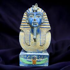 Rare Ancient Egyptian Antiquities Head Tutankhamun Statue Pharaonic Antique BC picture
