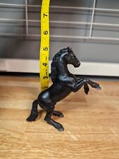 VTG Schleich Black Rearing Mustang Stallion Horse 1997 Germany picture