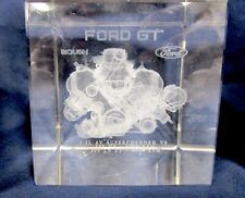 2005,2006 FORD GT GT40 SUPERCAR GLASS PRISIM ENGINE MODEL by ROUSH 05/06 picture
