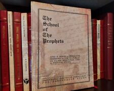 Extremely Rare 1922 SCHOOL OF THE PROPHETS Watchtower Ministry School Hardbound picture