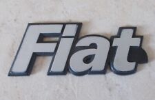 Antique FIAT monogram emblem badge sign car old automobile vtg Italy Plastic picture