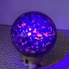72mm Natural Flame Stone Ball Quartz Crystal Ball Reiki Healing 514g h12 picture