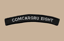US Navy COMCARGRU Commander Carrier Group Eight UIM Shoulder Rocker Tab picture