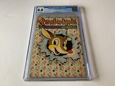 RUDOLPH THE RED NOSED REINDEER NN CGC 4.0 SANTA CLAUS CHRISTMAS DC COMIC 1959 picture