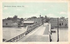 FL - 1922 RARE Florida Blackwater Bridge in Milton, FLA - Santa Rosa County picture