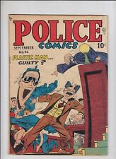 Police Comics #94 GD; Comic Magazines | Plastic Man - Will Eisner - Jack Cole picture