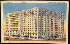 Vintage Postcard 1933 New Hotel Jefferson, St. Louis, Missouri (MO) picture