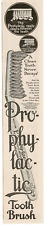 1919  Florence Prophylactic Tooth Brush Massachusetts art Vintage Print Ad picture