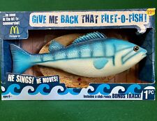 Frankie The Fish 2009 Gemmy Singing Moving McDonald's Filet-O-Fish BRAND NEW picture