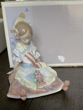 RARE Lladro 5869 FALLAS QUEEN Spanish Girl Signed and Dated w/Orig Box - 5.25