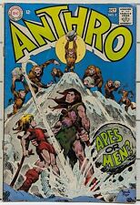 Anthro #2 6.0 F Fine Silver Age Comic DC Comics 1968 Howie Post art Apes or Men? picture