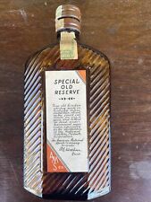 Vintage Harry E Wilken Special Old Reserve Bourbon Bottle Made 1916 Sold 1933 picture