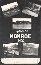 1906 5 Views incl. RR Depot Cedar Cliff Inn...Monroe NY post card Orange county picture