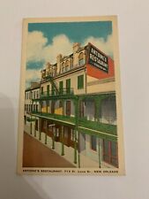 1940's Antoine's Restaurant New Orleans Postcard picture
