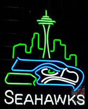 Seattle City Seahawks Go Seahawks Neon Sign 24