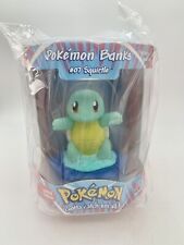 1998 APPLAUSE POKEMON BANKS #07 SQUIRTLE LIMITED EDITION BANK NEW SEALED VINTAGE picture