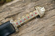 Hand Forged King Ragnar Lothbrok Viking Sword, Medieval Battle Ready Sword, Gift picture
