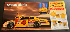 1995 Sterling Marlin #4 Kodak Film Chevrolet - NASCAR Hero Card Handout picture