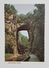 Natural Bridge Lee Highway Virginia 1977 Postcard picture