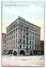 c1910 Minehaha Building Sioux Falls South Dakota SD Antique Posted Postcard picture